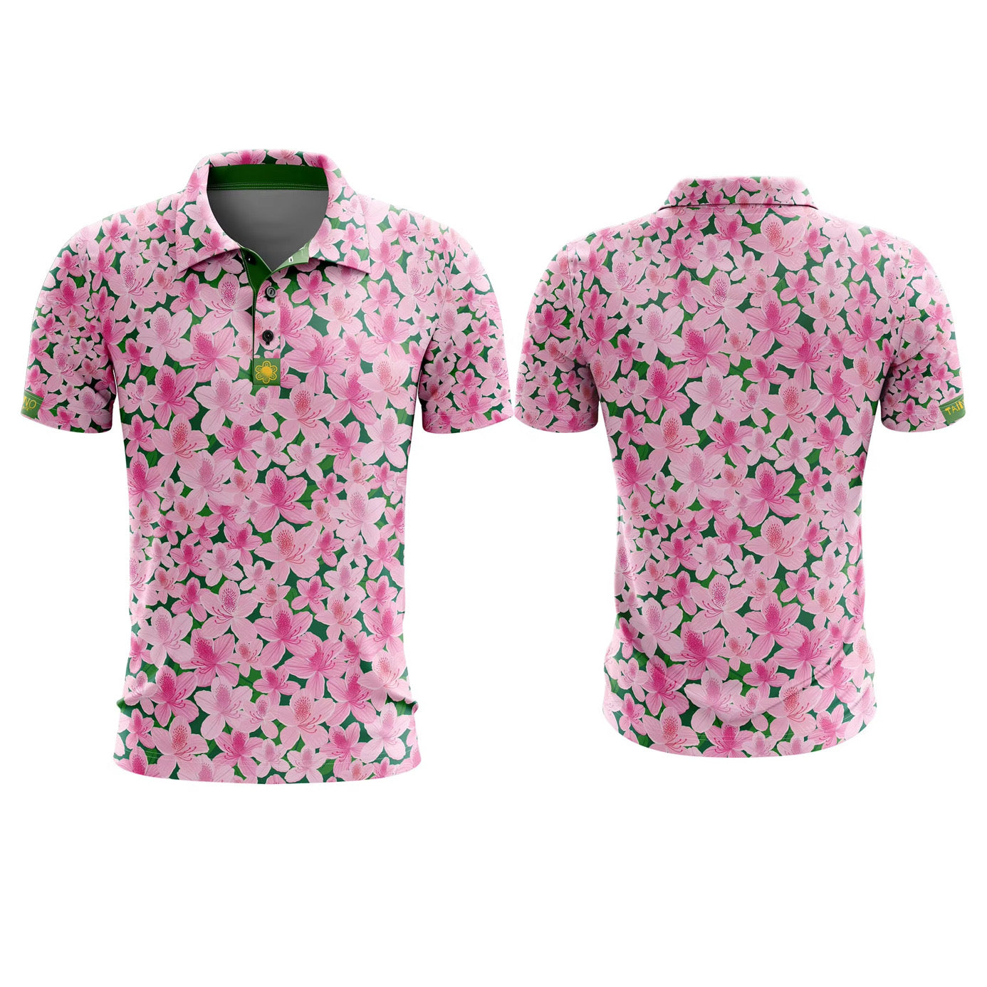 Taino Golf Azalea Bloom Performance Polo