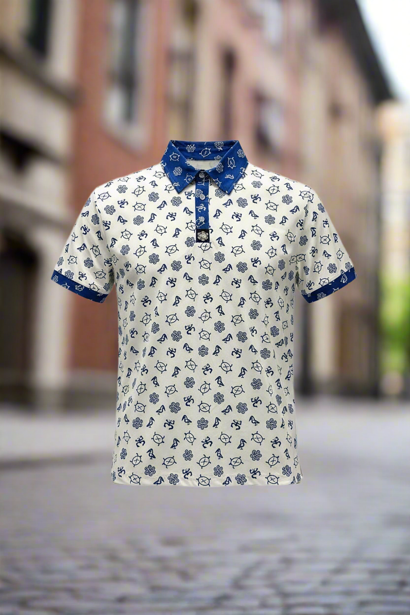 Isla Azul Taino Golf Shirt