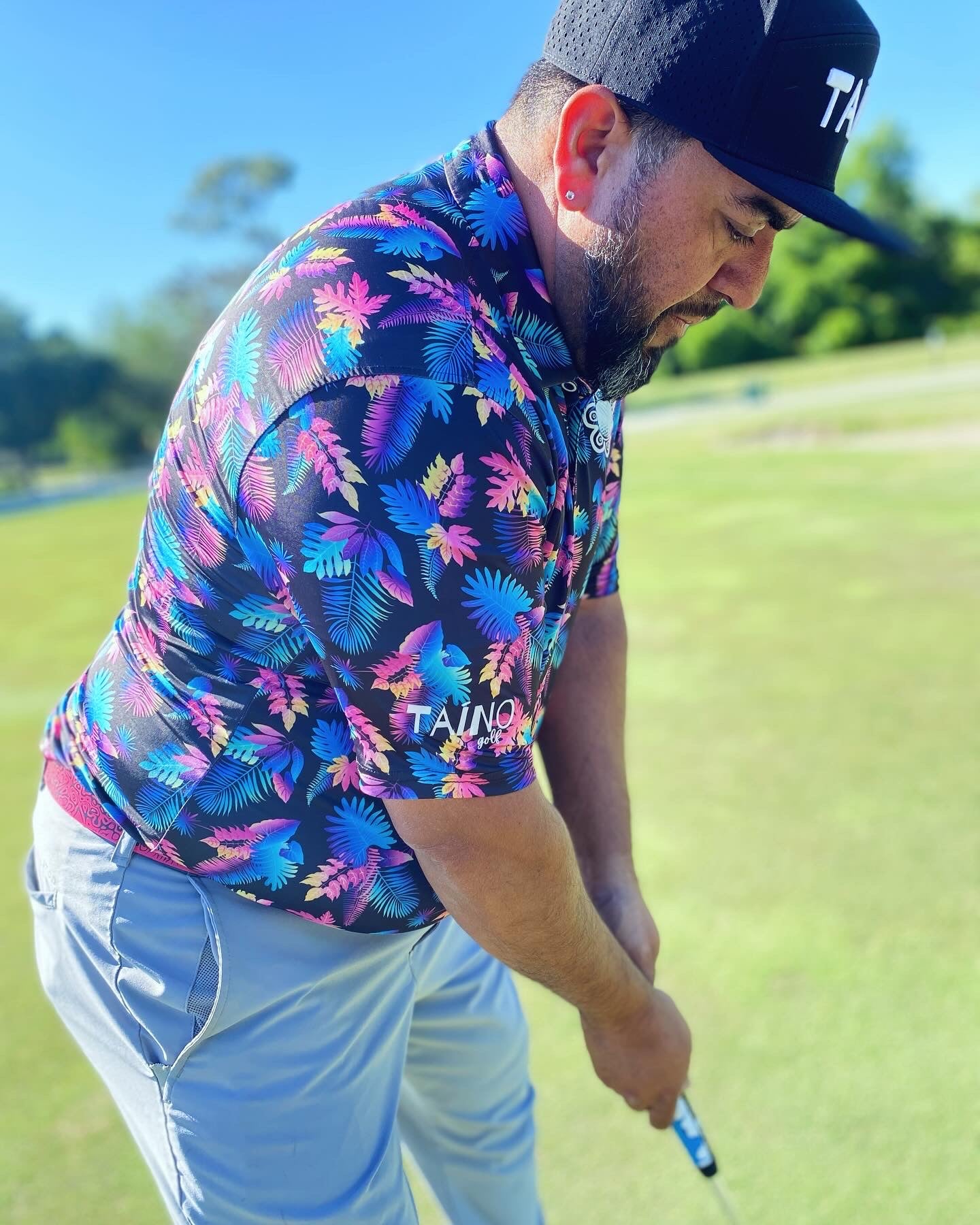 Team Taino Golf Shirt - Jiba Men's