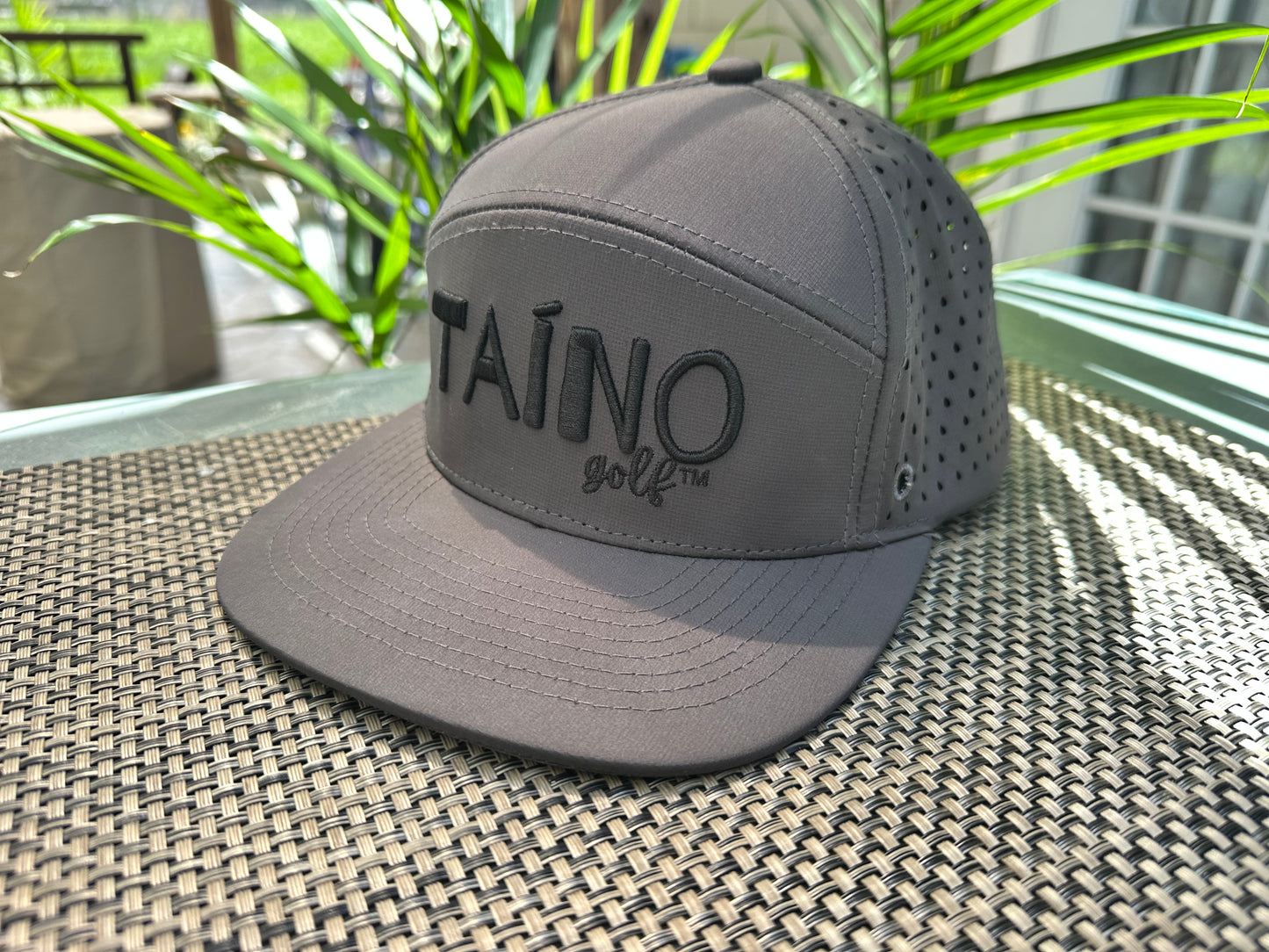 Taino Golf Dark Gray with Black Hat