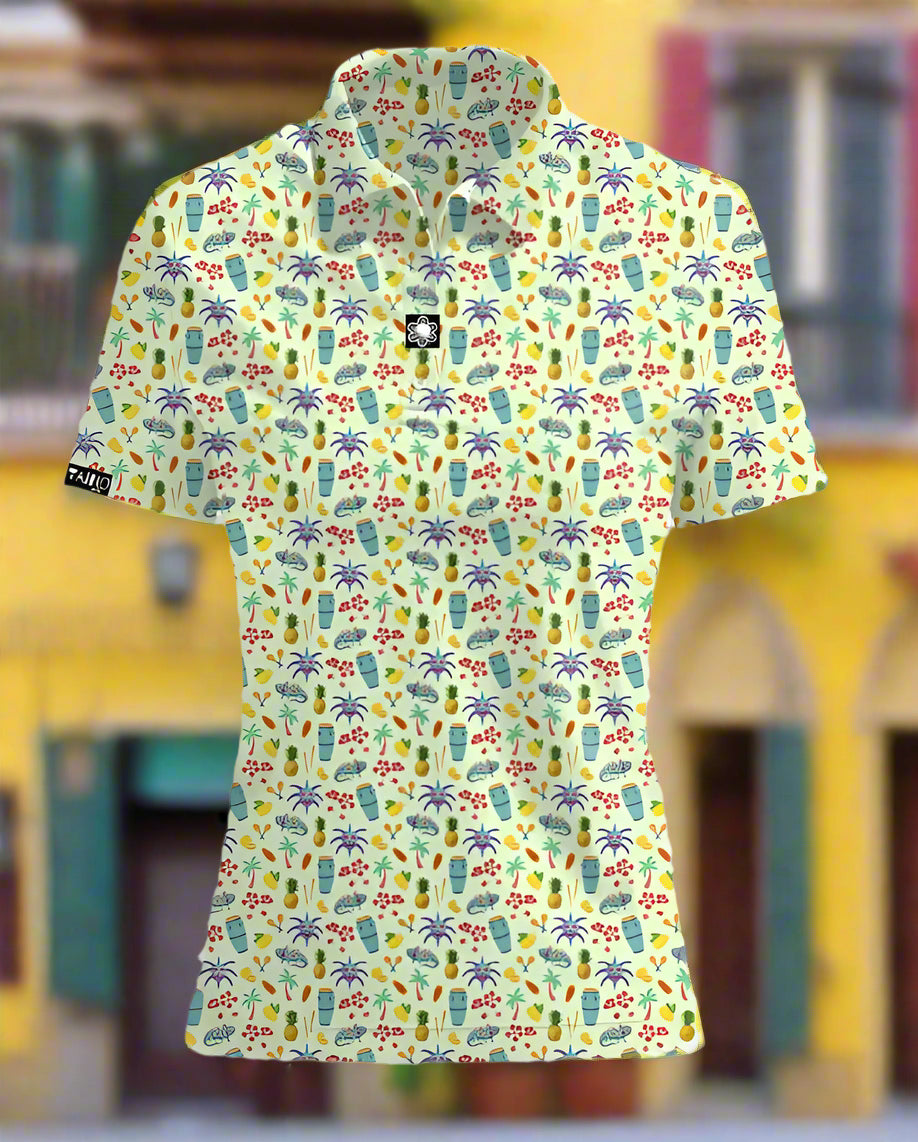 Vejigante Conga Women's Golf Shirt