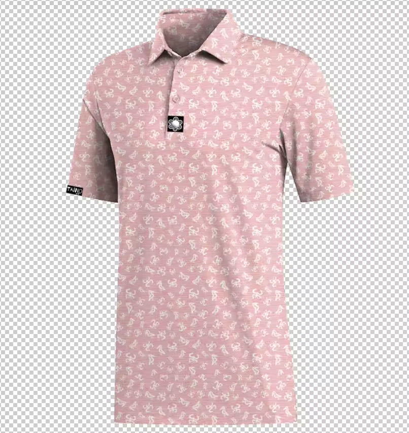Taino Golf Guari Sunu Shirt - Rosa