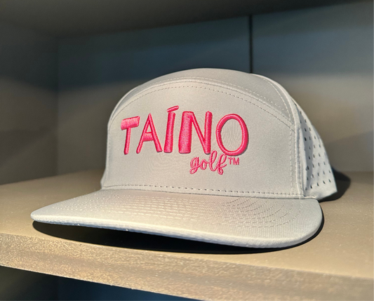 Taino Golf Gray with Pink Hat