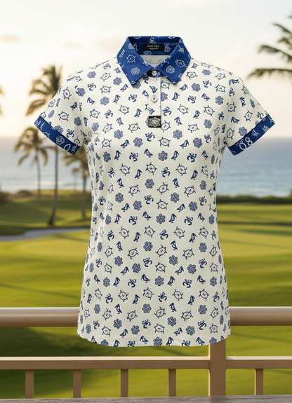 Isla Azul Ladies Taino Golf Shirt