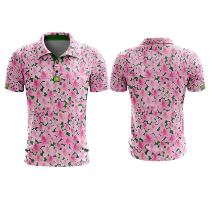 Taino Golf Azalea Bloom Performance Polo