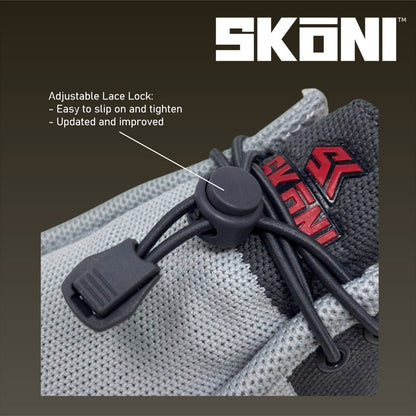 SKŌNI Women's Golf Shoe Waterproof- Black/Teal