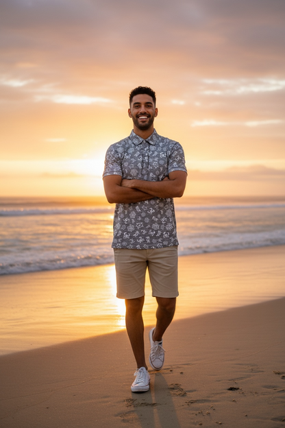 Taino Golf Men’s Signature Gray