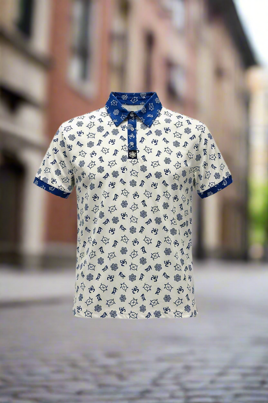 Isla Azul Taino Golf Shirt