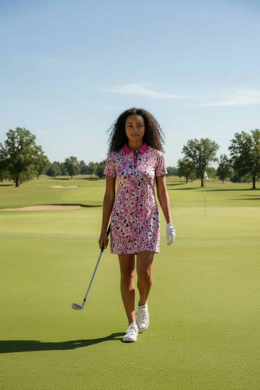 Taino Golf Azalea Bloom Dress
