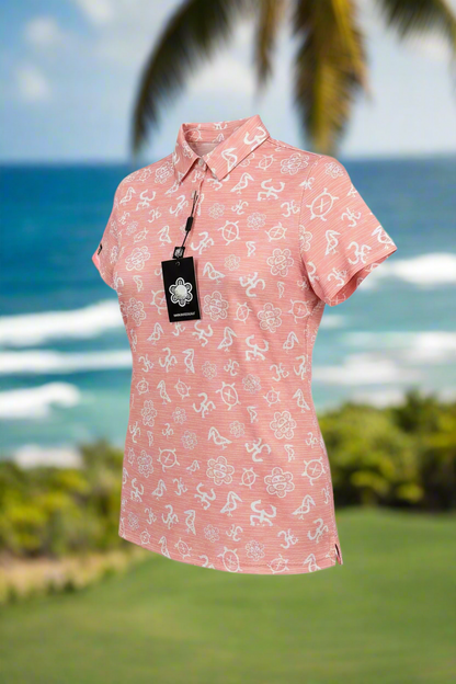 Taino Golf Guari Sunu Women's Shirt - Rosa