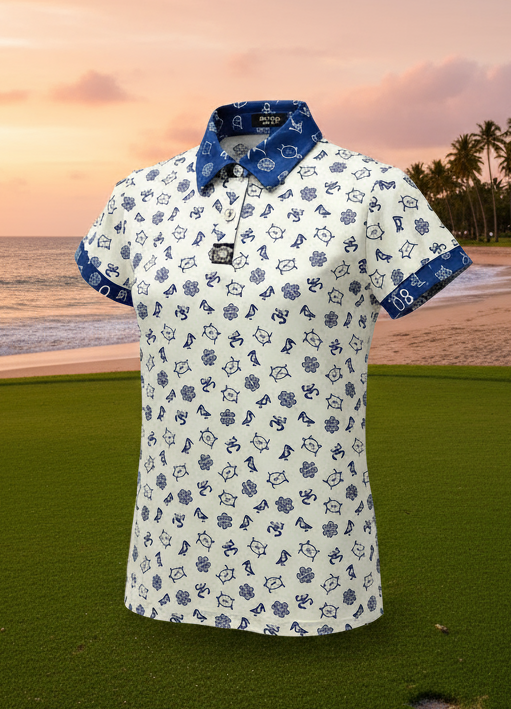 Isla Azul Ladies Taino Golf Shirt