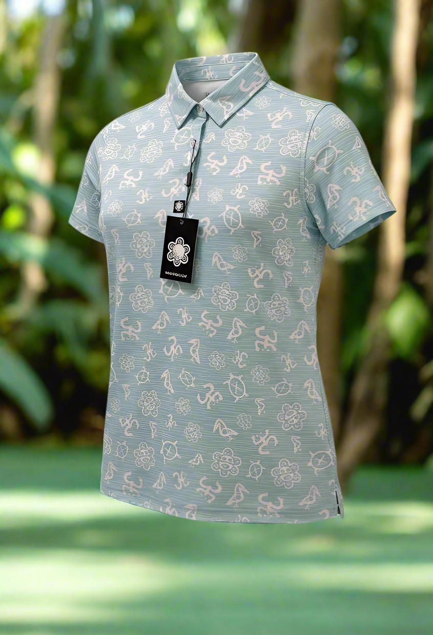 Taino Golf Guari Sunu Women's Shirt - Azul