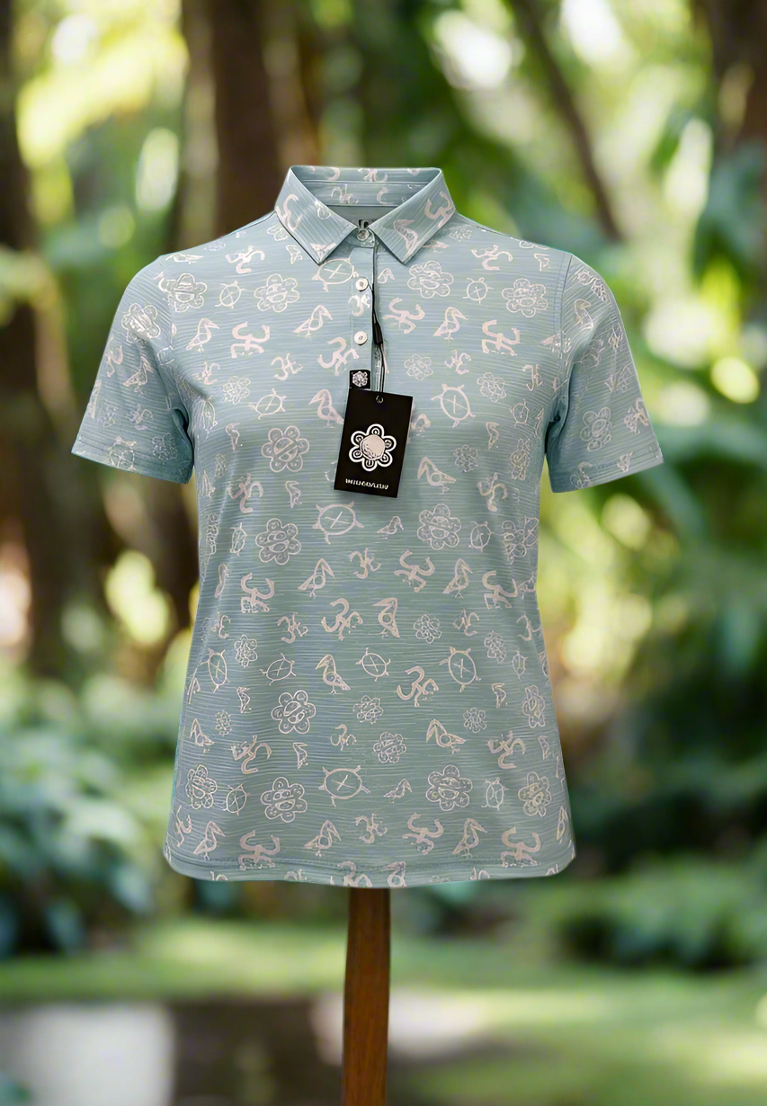 Taino Golf Guari Sunu Women's Shirt - Azul