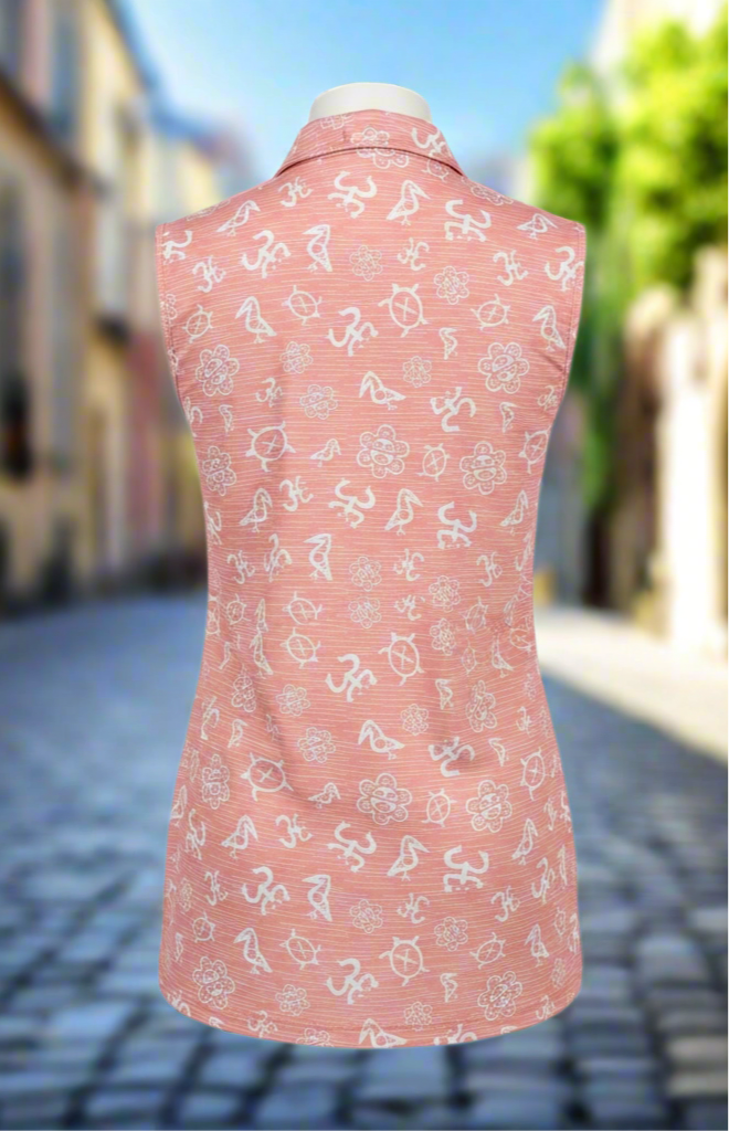 Taino Golf Guari Sunu Women's Shirt - Rosa