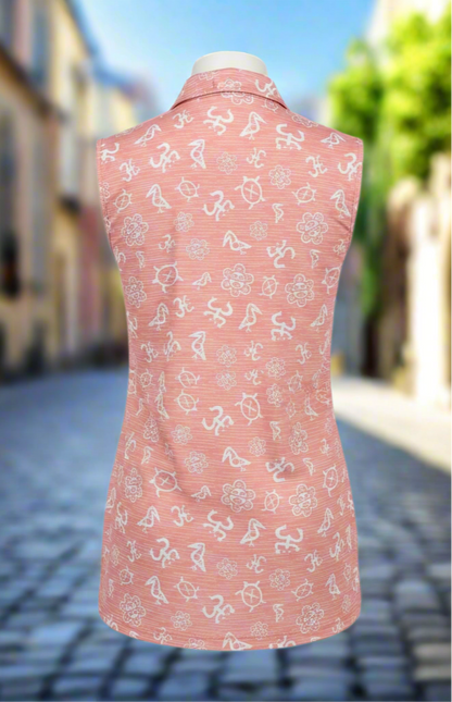 Taino Golf Guari Sunu Women's Shirt - Rosa