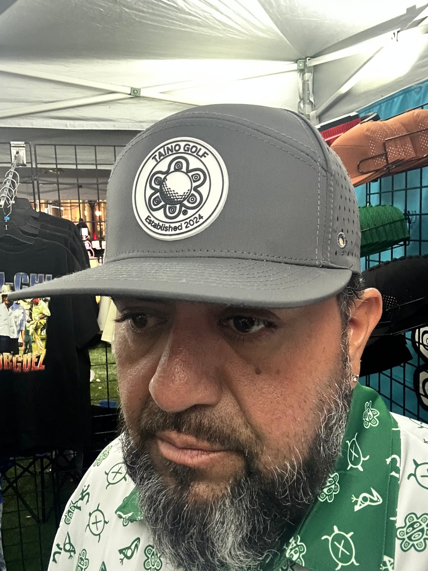 Taino Golf Patch Hats