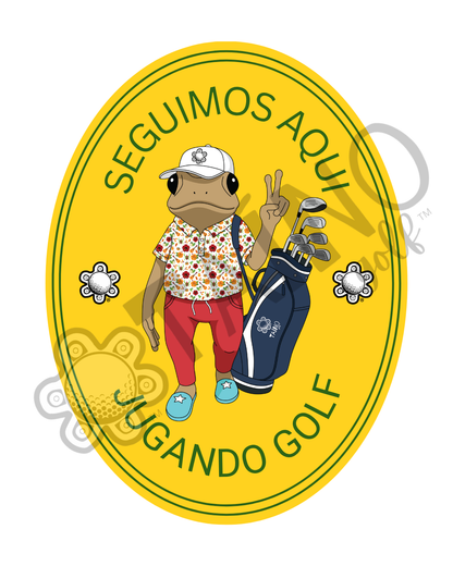 Pre-Order! Seguimos Aqui Taino Golf Tee Shirt!