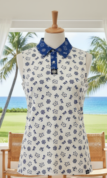 Isla Azul Ladies Taino Golf Shirt