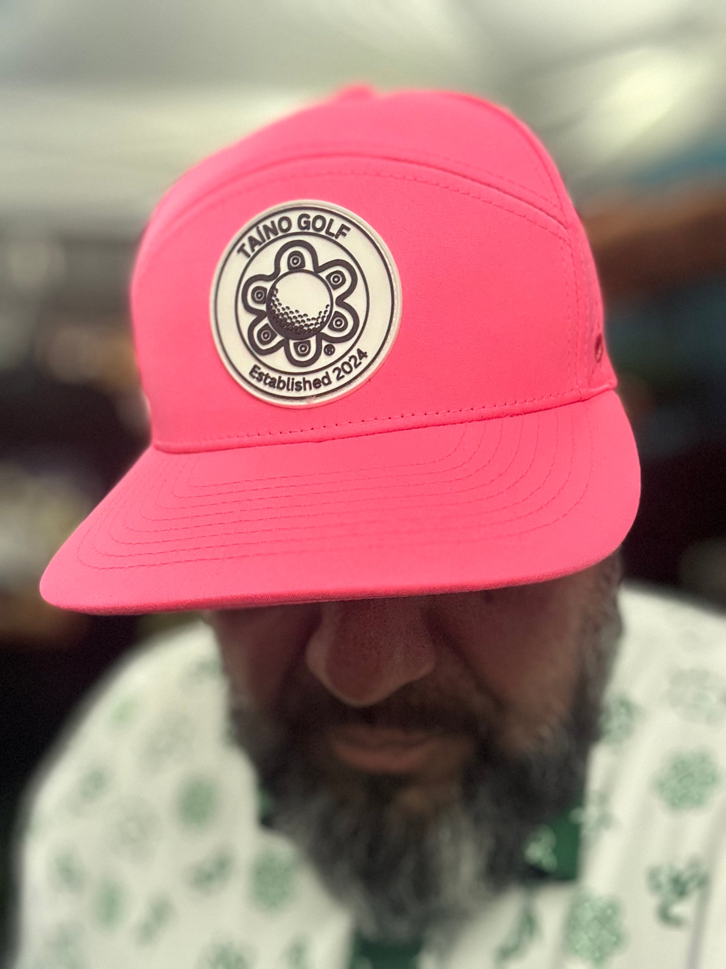 Taino Golf Patch Hats