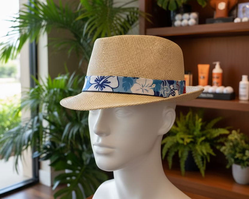 Taino Golf Kayéna Bloom Fedora Hat