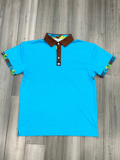 Kayéna Bloom Lagoon - Lagoon Blue Golf Shirt
