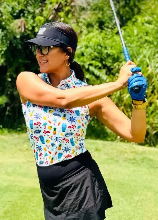 Vejigante Conga Women's Golf Shirt