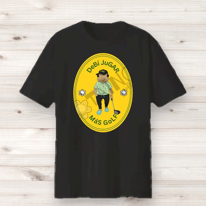 Pre-Order! DjMG (DeBí JuGAR MáS GoLF) Taino Golf Tee Shirt!