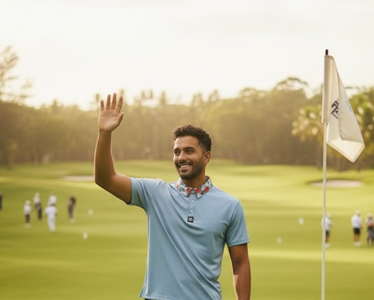 Taino Golf Kayéna Bloom – Sky Blue