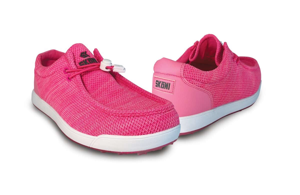SKŌNI Women's Golf Shoe Waterproof- Pink