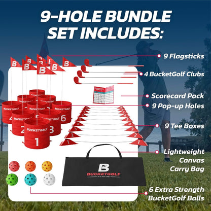 BucketGolf Pro Bundle 9 Hole