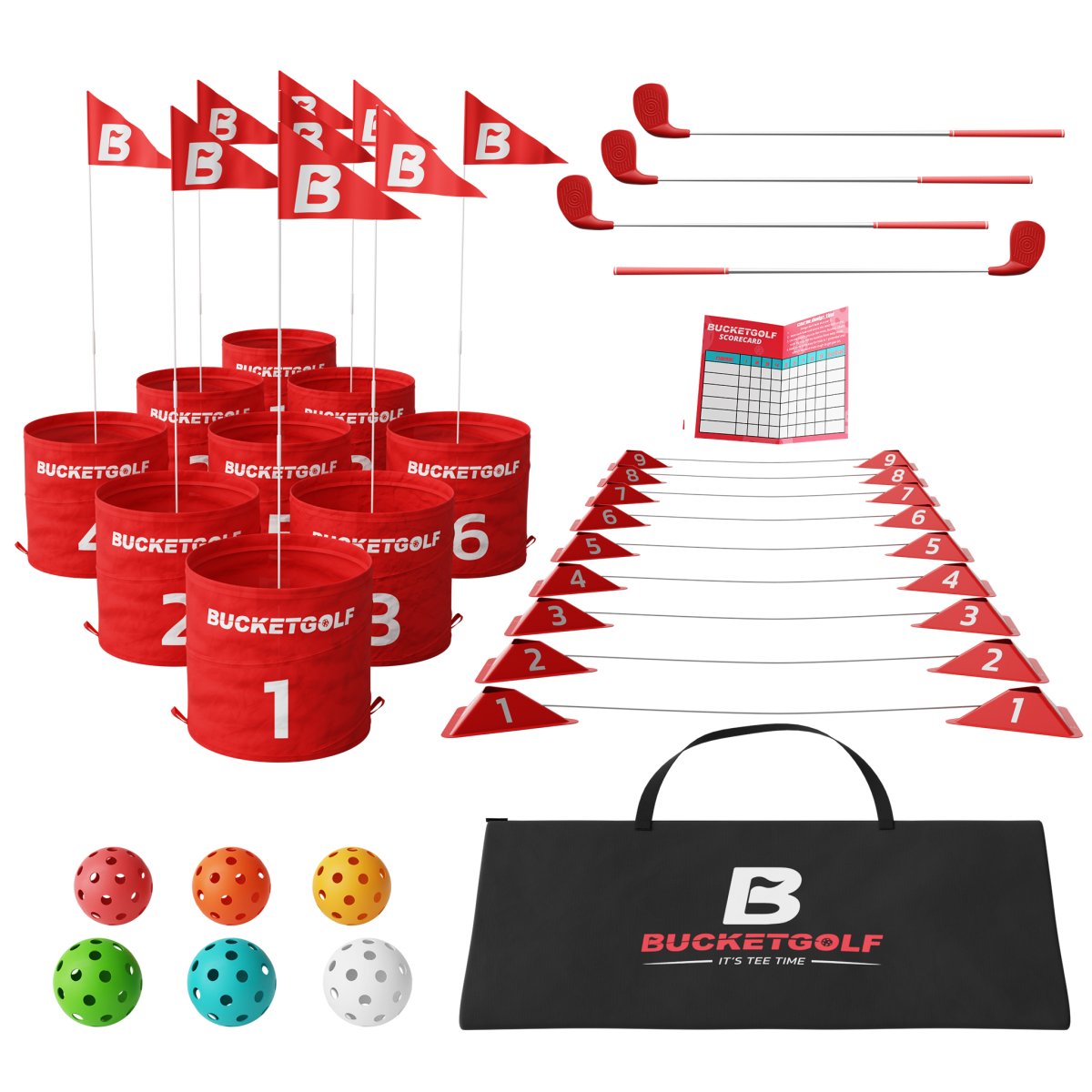 BucketGolf Pro Bundle 9 Hole