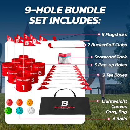 BucketGolf Pro Bundle 9 Hole