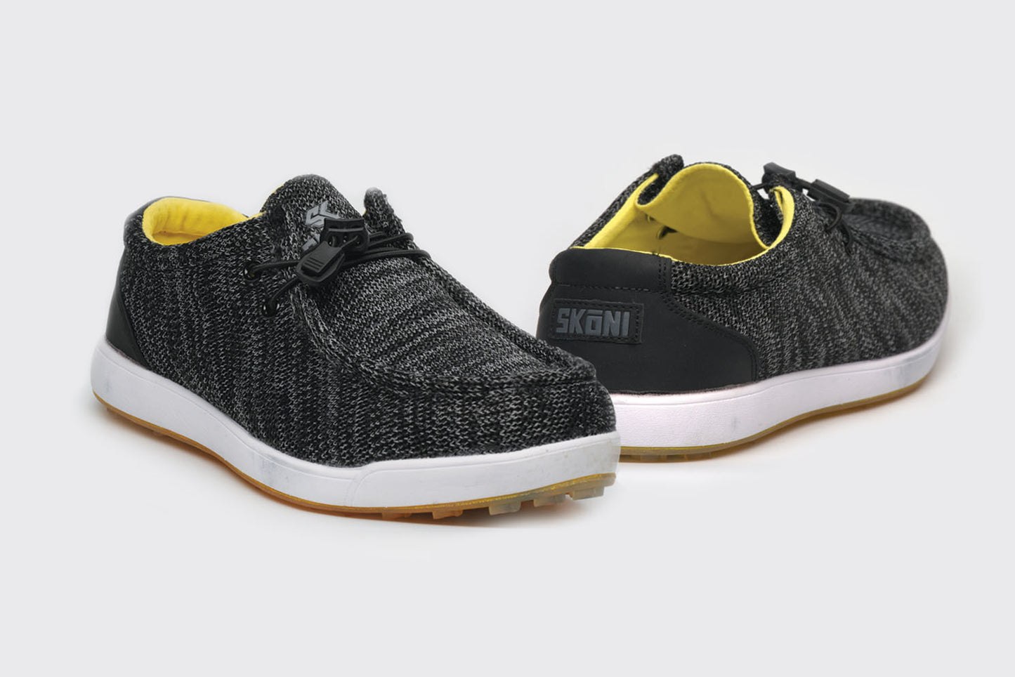 SKŌNI Men's Golf Shoe - Black Wide